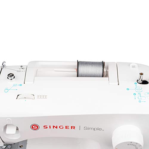 SINGER 60023 All Purpose Polyester Thread, 150-Yard, Nugrey - color: Nurgrey, size: 1- Pack