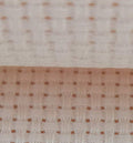 19" x 28" 11CT Counted Cotton Aida Cloth Cross Stitch Fabric (Cream) - color: Cream