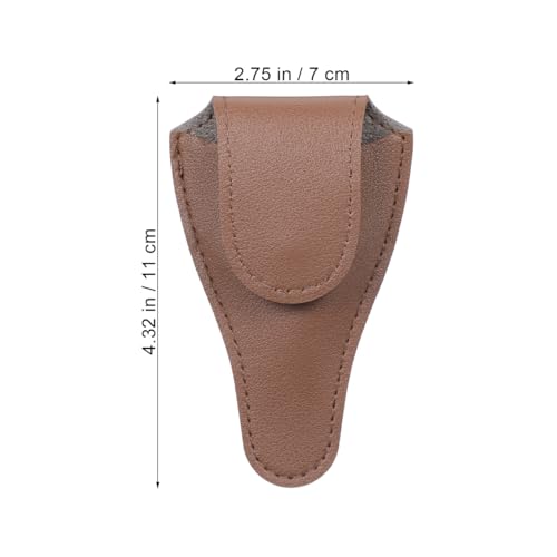 Angoily Nail Scissor Pouch, 3Pcs Cuticle Trimmer Shears Protective Case