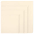12 PCS Beige Embroidery Fabric for Embroidery Garment Craft, Pre-Cut Natural Cotton Embroidery Cloth Fabric, 4 Different Sizes Embroidery Cloth Squares (5.9 to 11.8inch) - color: Beige, size: 5.9 to 11.8 inch