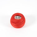 DMC Pearl Cotton Balls, Size 12, Bright Christmas Red - color: Bright Christmas Red, style: 12 Thread Count