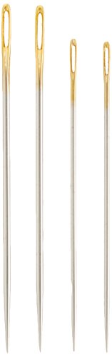 Clover 57-036 French Embroidery Needles Assortment No. 3-6, Pack of 12 - style: Assortment No. 3 to 6