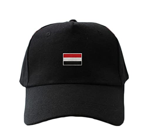 2 PCS Asia Flag Patches Hook and Loop Fastener Embroidered Tactical Military National Asia Patch (Yemen) - color: Yemen
