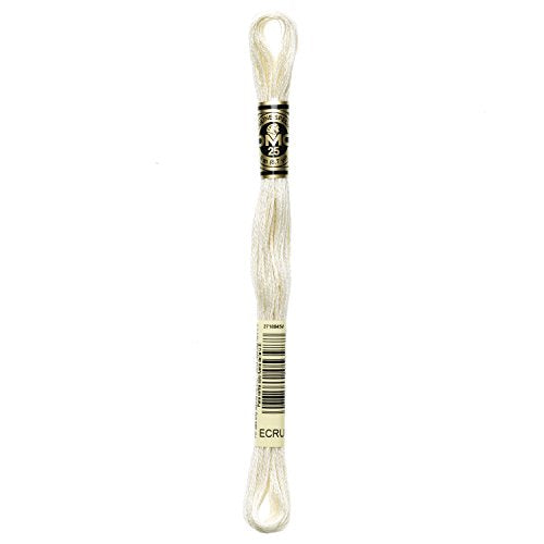 DMC 6-Strand Embroidery Cotton 8.7yd - Ecru