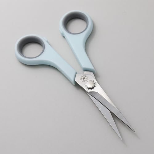 Missouri Star Scissors All Purpose - 6” Precision Tip Scissors for Cutting Fabric, Sewing, Crafting - Ultra Sharp with Comfort Grip and Blade Cover - size: 6 Inch