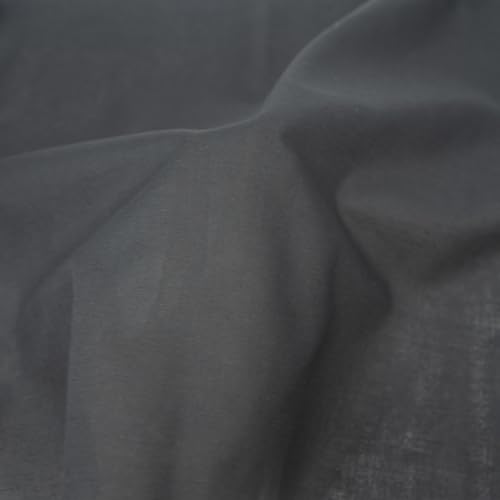 ROC-lon® 100% Cotton, 108" Wide, Preshrunk, Lightweight, Quilt Backing Fabric for Sewing and Craft Solid Black, 3 Yard Cut - color: Black, size: 3 yard pre cut