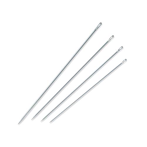 Dritz 56M-39 Milliners Hand Needles, Size 3/9, Nickel (16-Count) - size: Size 3/9