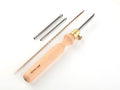 Nurge Premium Quality Punch Needle Kit, 3mm-4mm-5mm Metal Tubes and Wooden Handle Punch Needle Kits for Adult Beginner, Embroidery Weaving Tools for Thread - color: Big Punch Needle