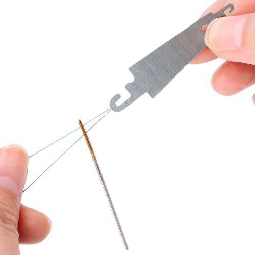 10PCS Steel Needle Threader, Embroidery Cross Stitch Needle-Threading