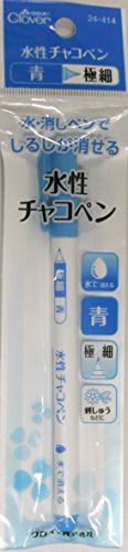 Clover 24-414 Water-Based Chakopen, Extra Fine, Blue - color: blue, style: Extra Fine Point