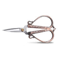BIHRTC 6.3 Inches Vintage Style Stainless Steel Auspicious Clouds Scissors