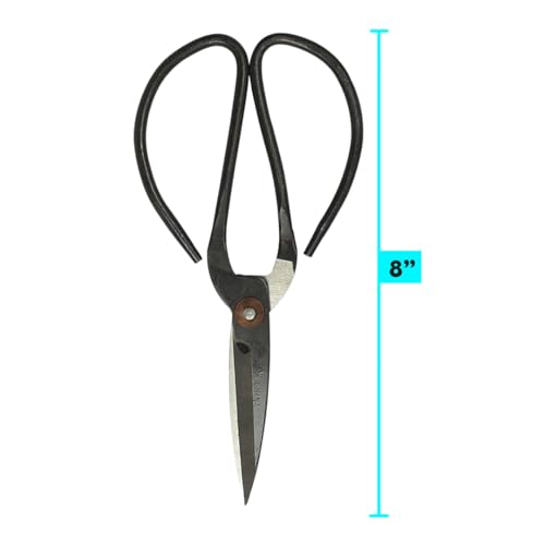 SE Chinese Scissors with Super Sharp Edges Suitable for Embroidery, sewing, Craft, Art Work, and Everyday Usage (8-6-4-Inch Bundle) - size: 8-6-4-Inch Bundle