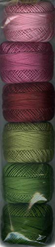 Presencia Pearl Cotton Size 8 Thread Sampler Pack Yuletide