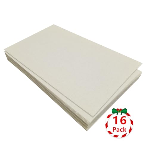 Jtnohx Felt for Crafts, 16 Pcs Felt Fabric, 7"×11.3" Stiff Felt Sheets, Craft Felt Square for Sewing (Beige) - color: Beige