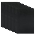 12 Pcs Black Felt Sheets, 8 x 12 Inch, 1mm Thick - color: Black
