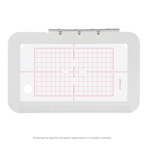 Sew Tech Magnetic Embroidery Hoop for Brother, 4x6.75in 100x170 Round SA434 - size: 5" x 7" - SA434M