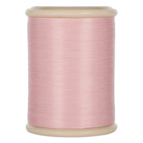 YLI Hand Quilting Thread - 100% Egyptian Cotton, Glazed, Strong & Tangle-Free, 500 yd. Spool - Pink - color: Pink