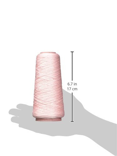 DMC Six Strand Embroidery Cotton 100 Gram Cone, Baby Pink - color: Baby Pink
