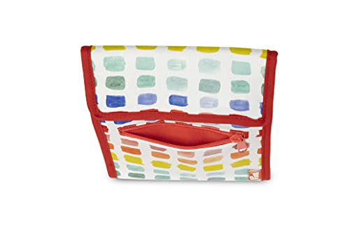 Prym Circular Knitting Needle Case, 9" x 7-1/4", Rainbow Specks - style: Rainbow Specks