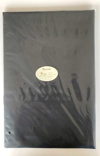 Aida Cloth 11 Count Cross Stitch Fabric,19×28inch (11CT,Black) - color: Black, size: 11CT
