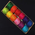 Valdani Pearl Cotton Sz 8 | Ewe-niversity Paint Box | 74 Yds/Ball - color: Ewe-niversity Paint Box, size: 8