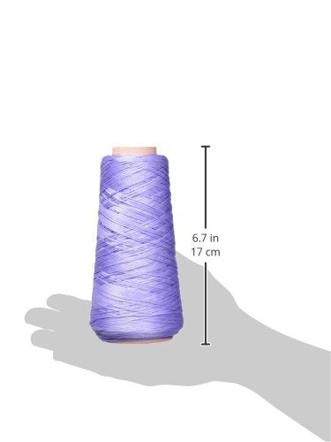 DMC Six Strand Embroidery Cotton 100 Gram Cone, Blue Violet Medium - color: Blue Violet Very Dark