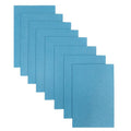 Jtnohx Stiff Felt, 2mm Thick Felt Sheets for Crafts, 8"x12" Hard Felt Fabric Squares 8Pcs for DIY Projects (Blue) - color: Blue