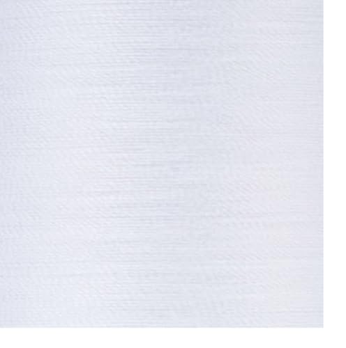 Coats & Clark Dual Duty All Purpose Sewing Thread 230A 400 Yards Each Spool 3 Pack Bundle with Bella's Crafts Needle Threaders (White) - color: White