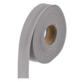MECCANIXITY 1/2 Inch Double Fold Bias Tape Polyester Continuous Bulk Bias Tape for Sewing, Seaming Quilting Hemming Binding Crafts (Gray 6 Yards) - color: Gray, size: 1/2 Inch x 6 Yards