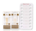 DMC Gold Embroidery Hand Needles (1-3-5-7-8-9 Bundle Pack), Large Eye Sharp End Embroidery and Cross Stitch Needles with Maker Susan Thread Organizer Card (Total 8 Needles, 1 Organizer Card)