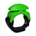 THREAD CUTTERZ Patented Ceramic Ring Quick Thread, Yarn & Embroidery Floss Cutter - Green - color: Green