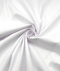 EOVEA - Cotton Polyester Fabric by The Yard – 60" Wide Broadcloth Fabric, Soft, Lightweight & Breathable Material for Lining, Curtains, Bedding, Skirts, Sewing Projects (White, 1 Yard) - color: White, size: 1 Yard