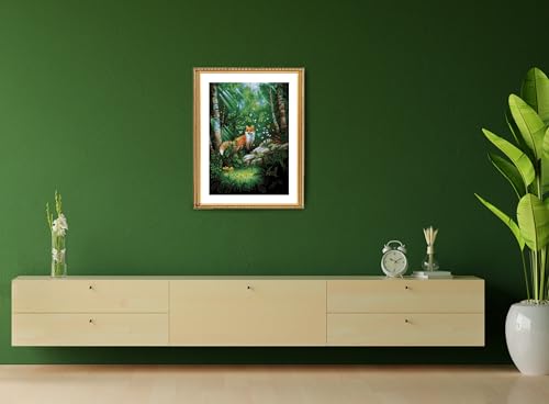 RIOLIS 2251 Fox in the Forest Counted Cross Stitch Kit 11.75 x 15.75 in - style: Fox in the Forest 2251