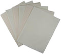 KCS 4/6 pc of 12" x 18"(30cmx45cm) 18CT Counted Cotton Aida Cloth Cross Stitch Fabric (6 pc, Antique White+Cream) - color: Antique White+cream, size: 6 pc