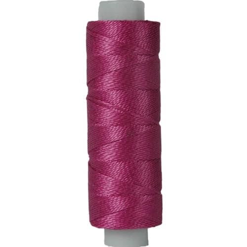 ThreadArt Pearl Cotton Thread Size 8, 75yd, Plum 718 - color: PLUM