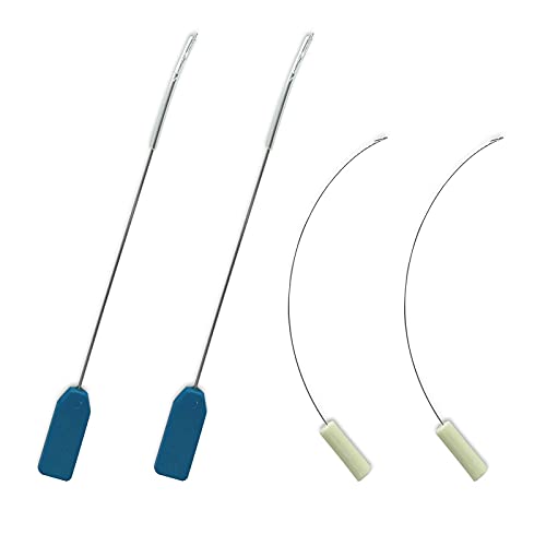Serger Needle Threader，overlocker Threader Set，for Looper and Needle by Hemline，2 Set Serger Looper Threader and Serger Needle Threader