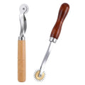 Twisepicks Tracing Wheel Set, Dual Pounce Wheels with Wooden Handles