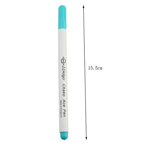 bouti1583 Disappearing Ink Fabric Marker Pen for Sewing Art Washable Art and Lettering 12PCS 6 Color Vanishing Air Erasable Pen