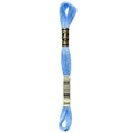 DMC 117-3846 Mouline Stranded Cotton Six Strand Embroidery Floss Thread, Light Bright Turquoise, 8.7-Yard