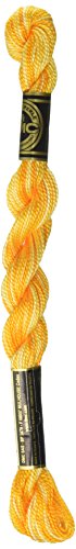 DMC 115 5-90 Pearl Cotton Thread, Variegated Yellow, Size 5