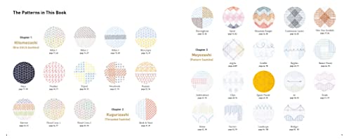 Amazing Sashiko: Modern Japanese Embroidery Designs (Full-size Templates and Grids)