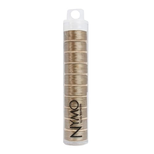 The Beadsmith Nymo Thread, Made of Nylon - size: Size D, 64 Yards, style: Ash