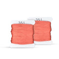 Embroidery Floss Kit and Refills - Cotton Threads - DMC Color Coding for Cross Stitch, String Crafts, Friendship Bracelets - color: 351 Dark Pink
