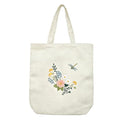 Canvas Tote Bag Embroidery Kit, Embroidery Kits for Beginners, Arts and DIY Crafts Embroidery Starter kit, Include Stamped Embroidery Bag, Threads, Embroidery Tools (Beige Bag with Dragonfly 2) - color: Beige Bag with Dragonfly 2