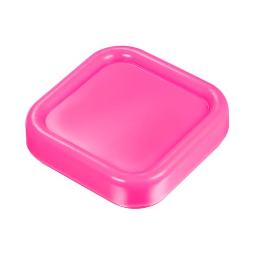 HARFINGTON Magnetic Pin Cushion Square Sewing Pin Holder Pink - color: Pink
