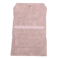 Tyenaza Knitting Needle Storage Bag, PU 13in Knitting Needle Case Organizer for Home Travel Cafe (Light Rosy)