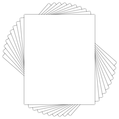 Golden State Art 11x14 White Uncut Picture Mats Matboards, Pack of 10 - size: 11x14