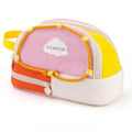 CICIMELON Large Capacity Pencil Case, Cute Aesthetic Pencil Pouch with 3 Compartments, Big Pencil Bag Organizer for School Supplies, Pen Holder for Kids, Girls, Boys, Students - color: Beige Base