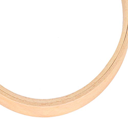 Embroidery Frame , Oval Embroidery Hoop , Wide Wooden Stitch Hoop Rings , for Embroidery , Stitching , Cross Stitch , Needle Point , Silkpainting , Art Craft Handy Sewing , etc