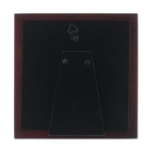 Lawrence Frames 755955 Espresso Wood Picture Frame, Dark Walnut, 5x5 - color: Dark Walnut, size: 5x5